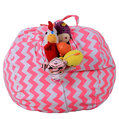 Pouf de rangement de qualité supérieure pour couvertures et linge de maison