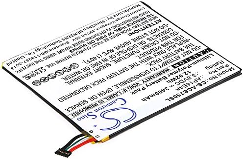 Cameron Sino AQQXING New Rechargeable Battery for Iconia One 7 B1-750 (3400mAh) AP14E4K, AP14E4K (1ICP4/86/94), AP14E8K, KT.00104.001, KT.0010G.007, KT00104001