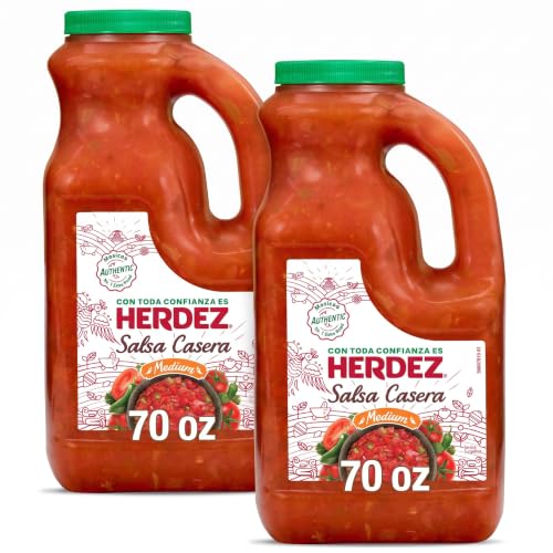 HERDEZ Salsa Casera - Medium, 70 ounce (Pack of 2)