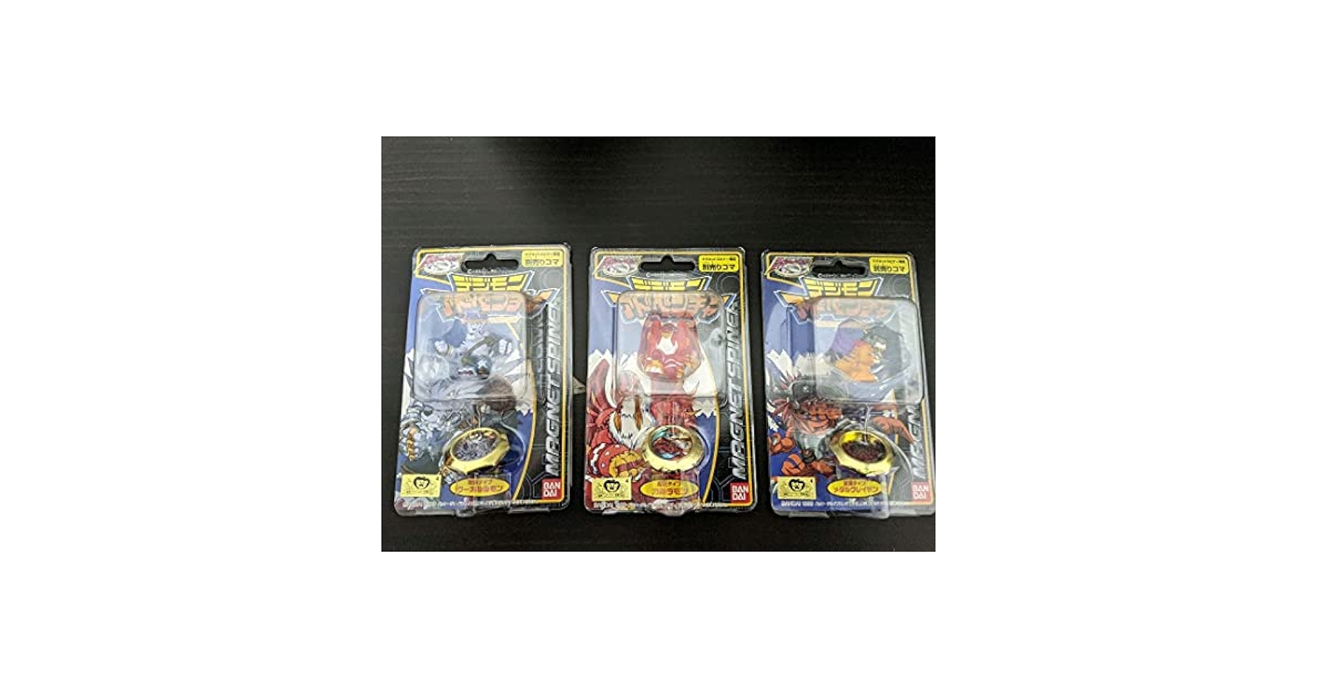 【絶版限定】デジモンマグネットスピナー　スターターセット＋別売りコマ3点セット 絶版限定】デジモンマグネットスピナー スターターセット＋