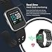 Arbily Smart Watch for Android, Smartwatch with Heart Rate Monitor Waterproof Swimming Fitness Tracker, Step Counter, Sleep Monitor, Calorie Counter Smart Watches for Men, Women, Kids, Black