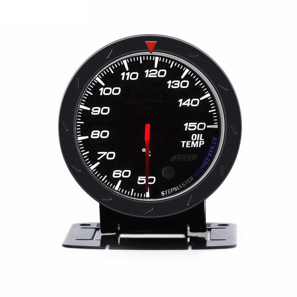60mm Oil Temp Gauge 50~150℃ Oil Temperature Car Meter Gauge for 12V Auto Gasoline Car Vehicles