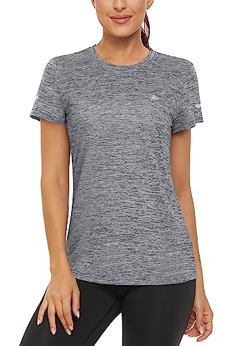 Tacvasen Women's Activewear T-Shirt Sports Exercise Yoga Basic Tops Lightweight #TOP19