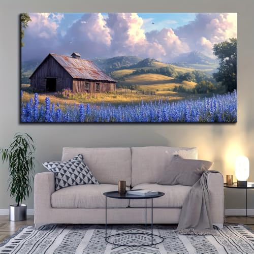 Impression sur toile Colline vallonnée 50x100 cm LYBCEOUG