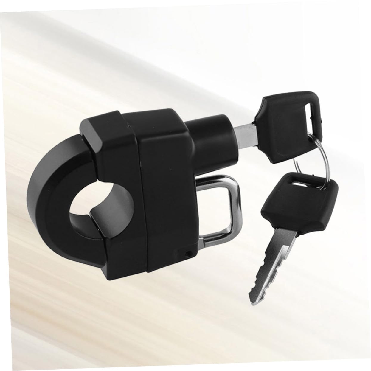 SOLUSTRE Handlebar Lock Portable Theft Security Lock for Helmets Easy to Install Wear Resistant and Lightweight Design Durable Protection for Your