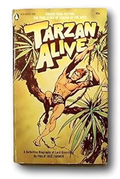 Paperback Rare -Philip Jose Farmer TARZAN ALIVE First Paperback Edition Popular Library 1973 [Paperback] unknown Book