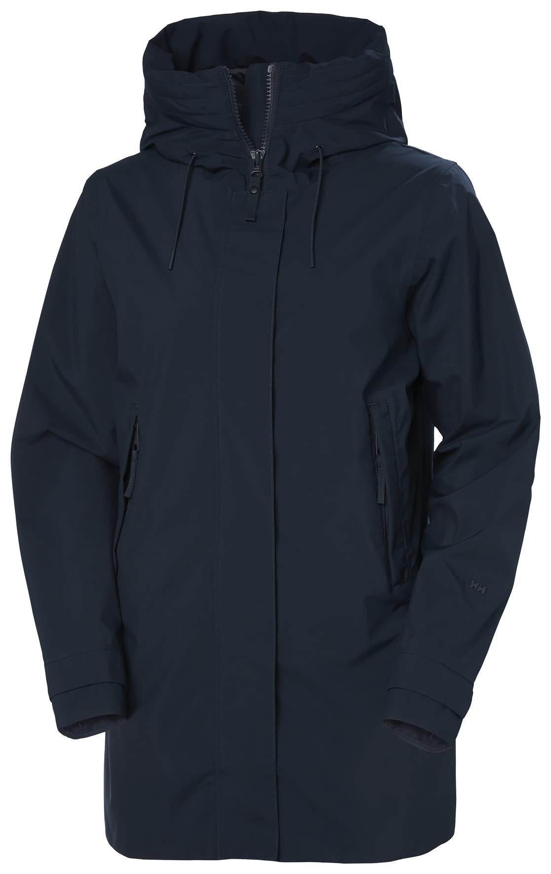 Helly Hansen Women's W Victoria Mid Length Raincoat, Navy, XL UK