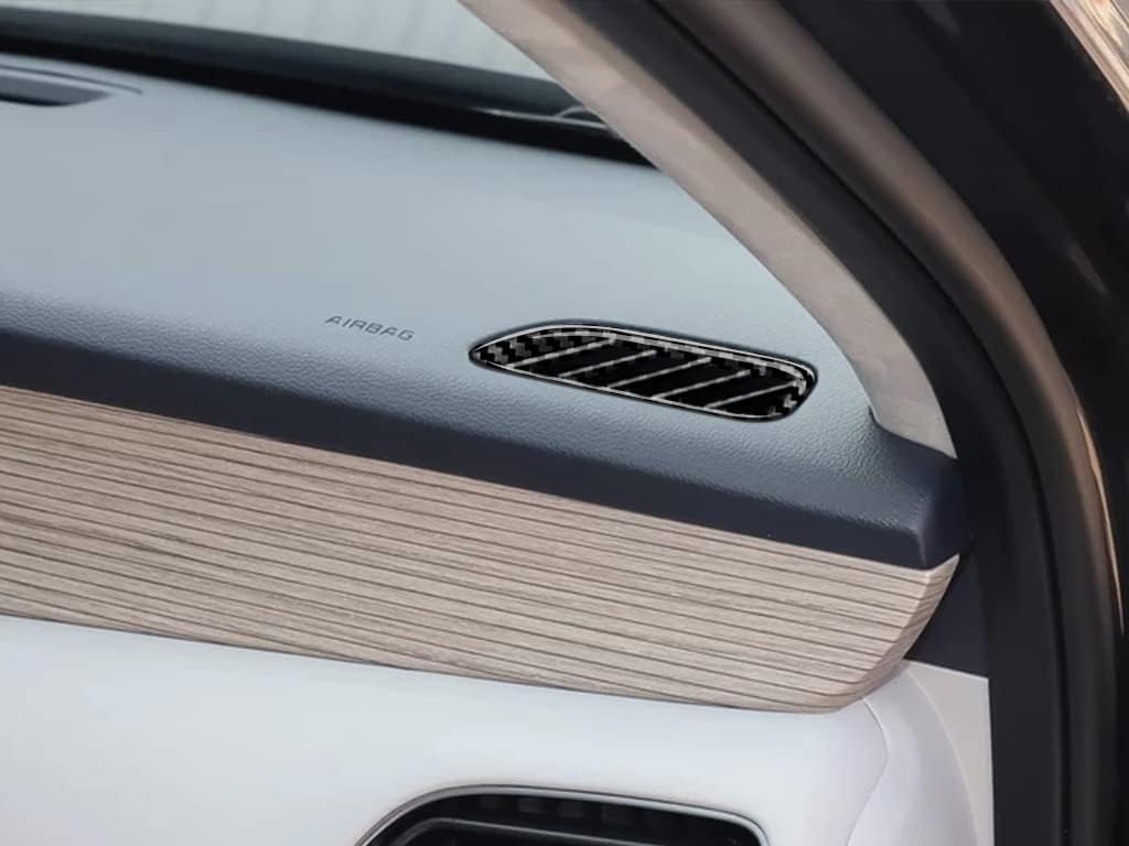 GZBFTDH Car Accessories, Compatible for Hyundai Palisade 2023 ABS Car Headlight Switch Adjustment Button Trim Frame, Interior Accessories