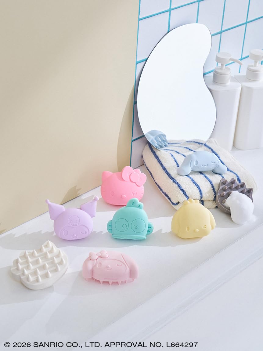 Amazon | sanrio house(サンリオハウス) Kawaii Scalp Brush ハロー