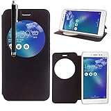 Este protector de pantalla de vidrio templado 2.5D protege la pantalla de daños y arañazos.