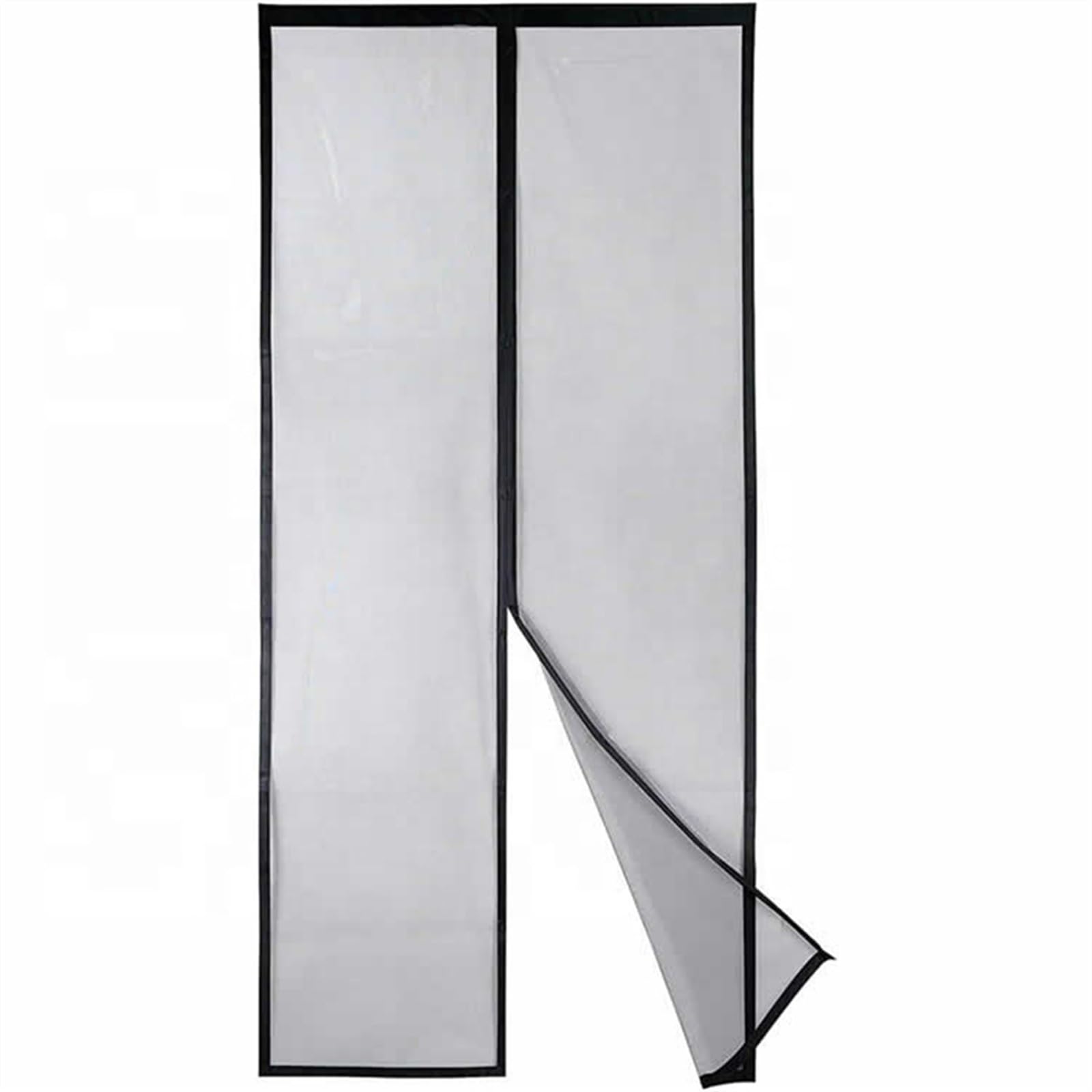 Puerta mosquitera, Red de Fibra de Vidrio con imán, Puertas magnéticas de Verano, Cortina, tabiques de Tela para Patio, Cocina(W 90cm x H 210cm)