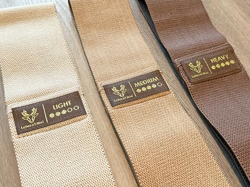 Image of Resistance Loop Exercise Bands, 3 Set of Stretch Bands for Booty Legs, Pilates Bands, Resistance Bands for Fitness, Strength Training, Physical Therapy, Workout Bands for Women, Yoga Band