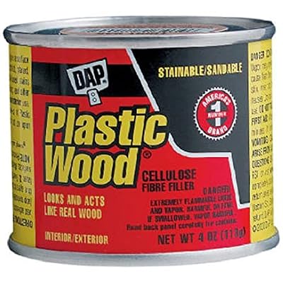 DAP 21400 Plastic Wood Solvent Raw Building Material, 4 oz, Light Oak