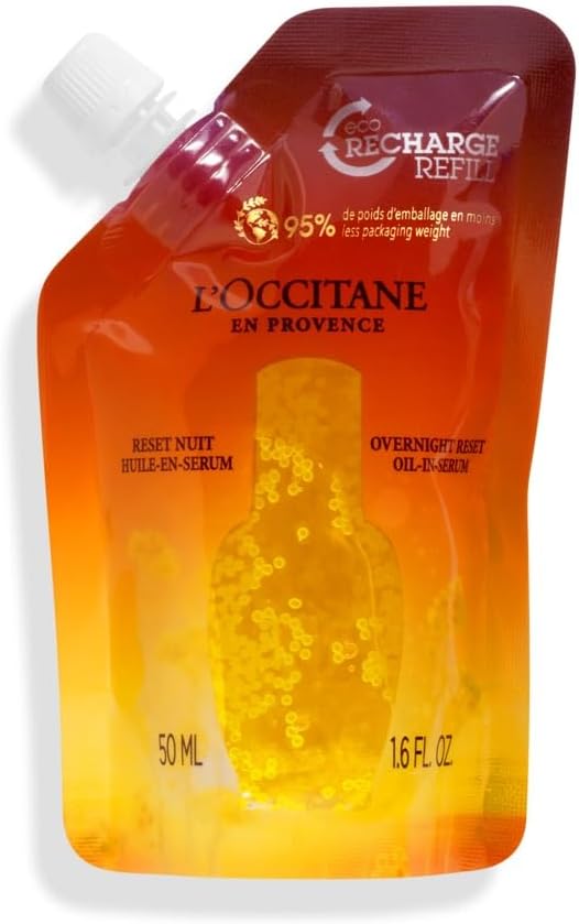 Immortelle Overnight Reset Oil-In-Serum: More Radiant Skin In 1 Night, Smooth Fine Lines, Revitalize Dull Skin, Award-Winner