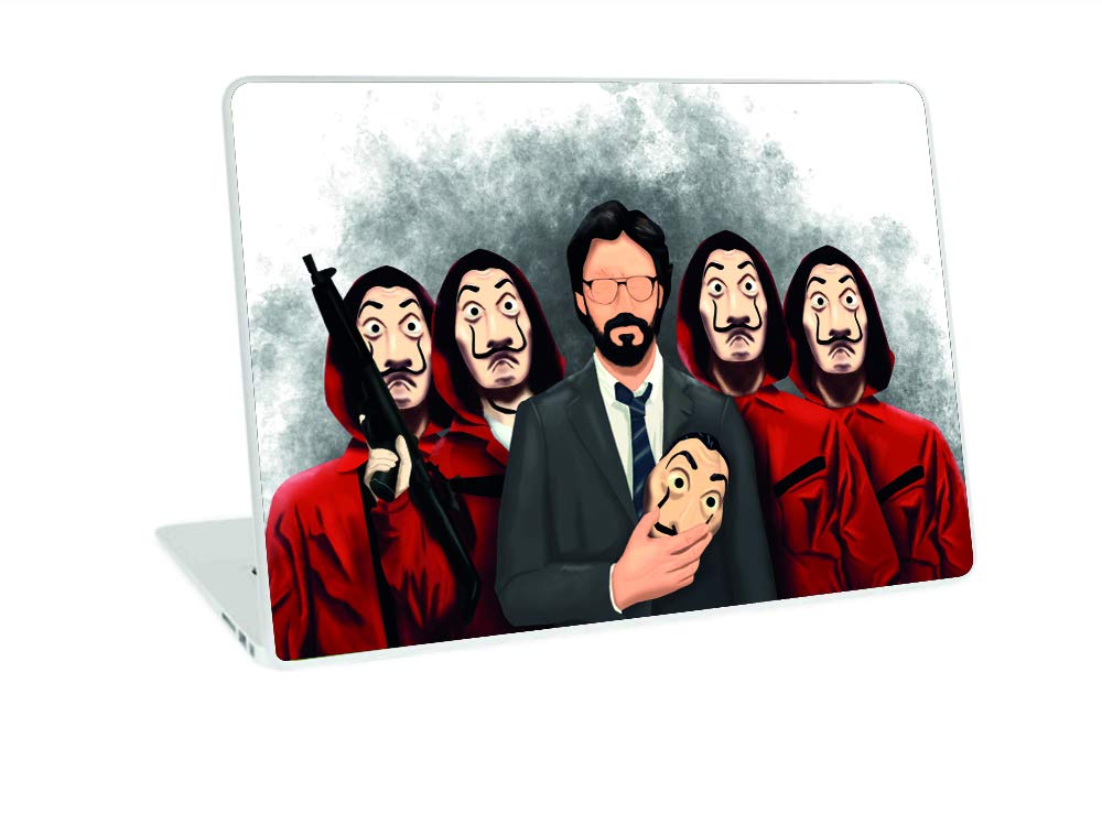GalaxsiaTM Money Heist D3 Vinyl Laptop Skin/Sticker/Cover/Decal Compatible for Any 15"-15.6" Inches Laptop (Hp/Dell/Sony/Acer/Lenovo/Asus. Etc) Or Notebook., Pack of 1 (B08HS8XDRC) Amazon Price History, Amazon Price Tracker