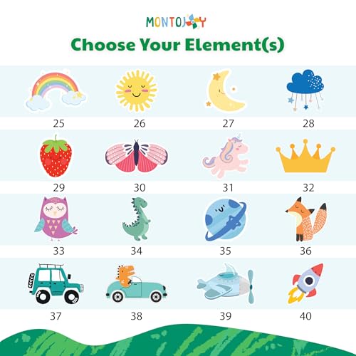 image for Personalized Wooden Name Puzzle for Kids, Handmade by Montojoy, Custom