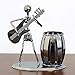 Armear Guitar Pencil Pen Holder, Decorative Metal Desk Pen Holder Cup with Rocker and Guitar Design, Desk Organizer Pencil Holder For Gifts, Kids, Students, Office Stationary