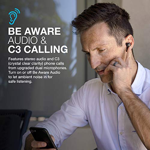 image for JLab JBuds Air Executive True Wireless Bluetooth Earbuds - Retired, Bl