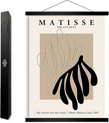 FRAMVIO Marco magnético de madera para colgar pósteres, 24 x 36, 24 x 32, 24 x 18 pulgadas, montaje rápido y fácil de usar, pared sin daños, para