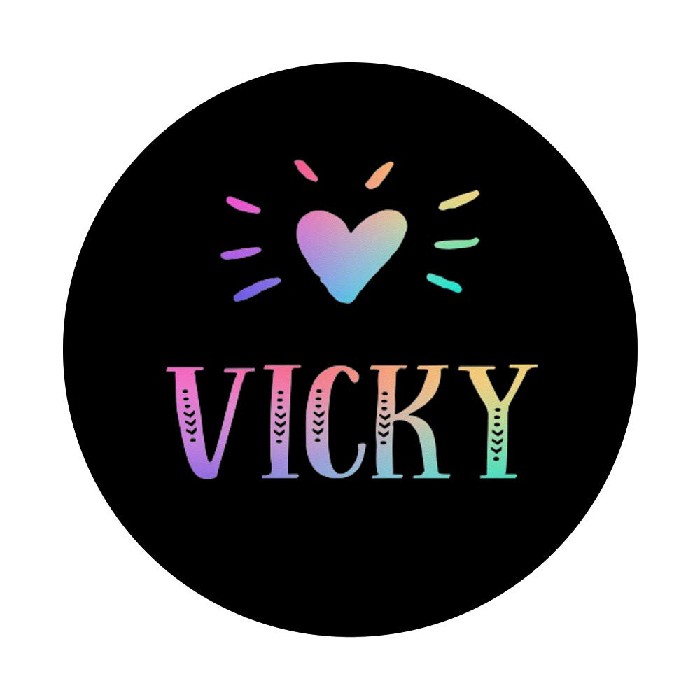 Amazon.com: Vicky Gift Heart Rainbow Watercolor Love Heart