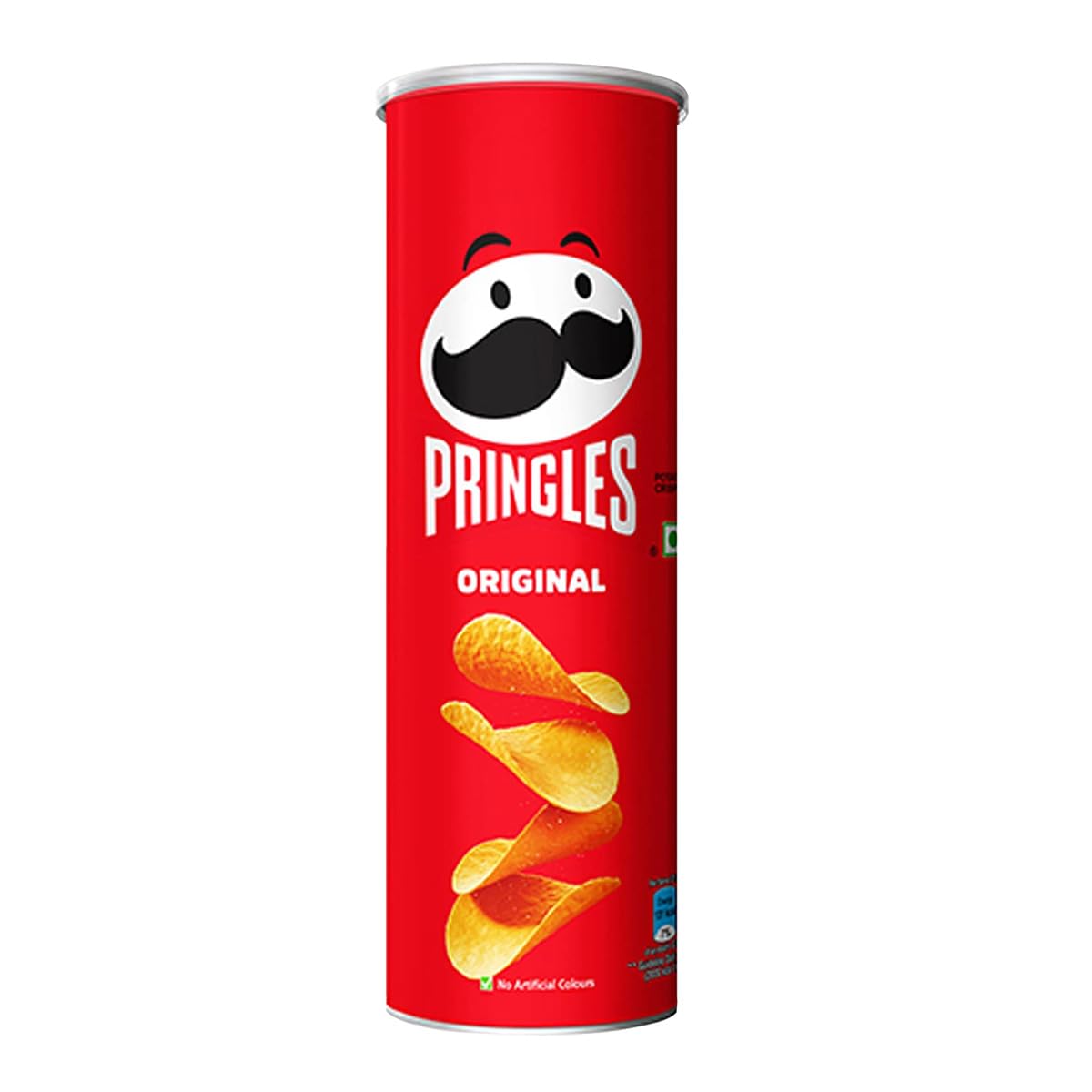 Pringles Potato Chips Original | Salted Flavor | Crispy Snack for Game Nights Chips (107 g)