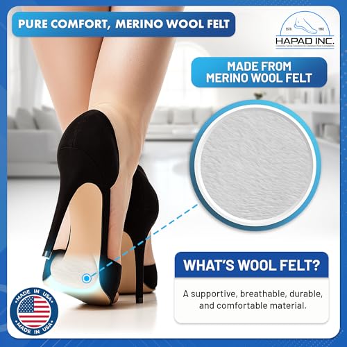 Image of HAPAD IPK Pad - Mens, Intractable Plantar Keratosis Relief Wool Felt Pad