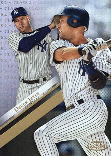 2019 Topps Gold Label Class Two #89 Derek Jeter New York Yankees MLB Baseball Card NM-MT