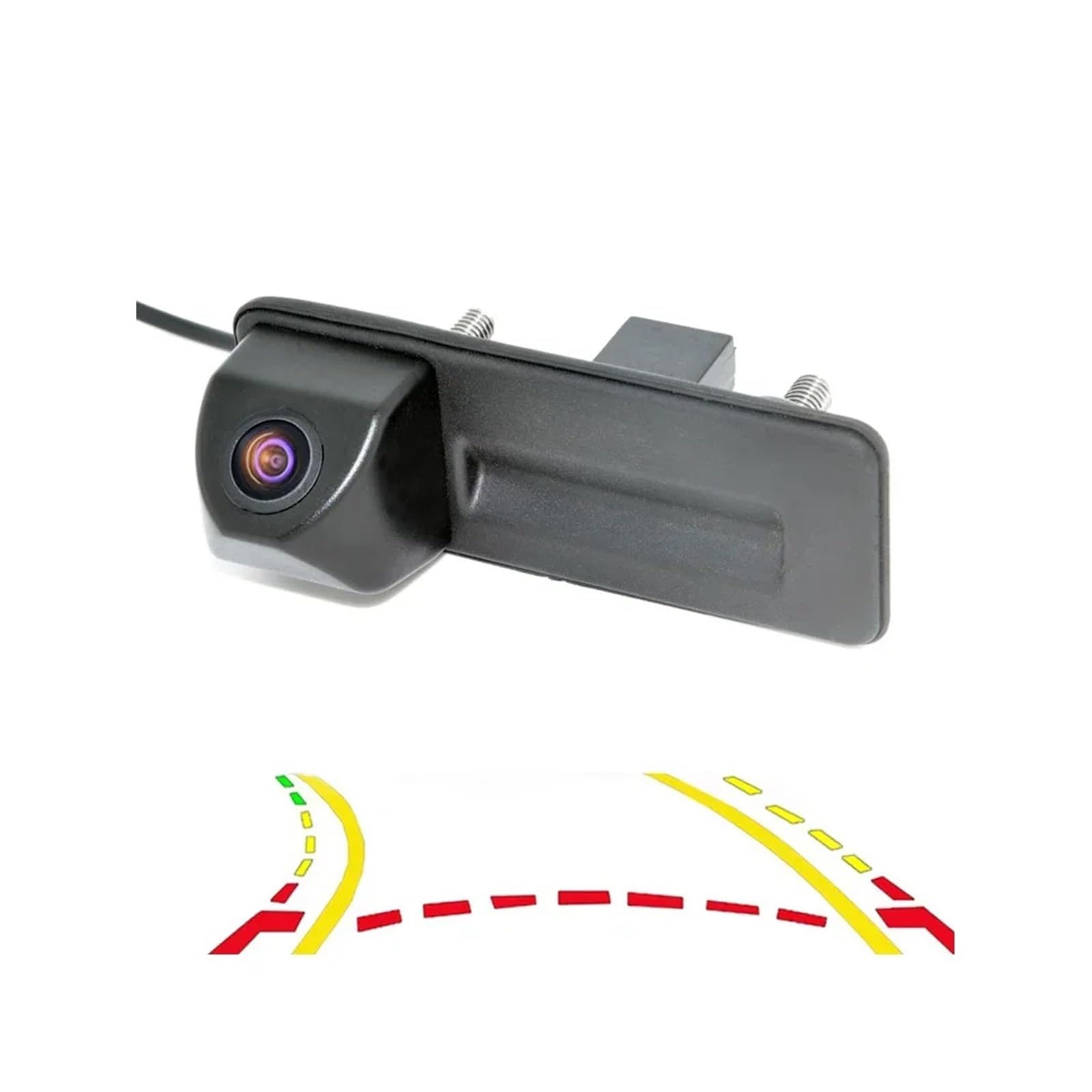 Auto-Rückfahrkameras Dynamische Flugbahn Tracks Parkplatz Linie Rearview Für Reverse Stamm Griff Kamera Für A1 Für Skoda Roomster Für Fabia Für Octavia für Yeti