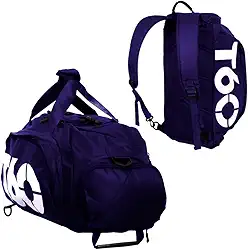 Mochila Bag T60 Multifuncional Unissex Esportiva Academia Natação Ciclismo Escolar Trabalho Passeio Casual Viagem - Cores Diversas - Variadas