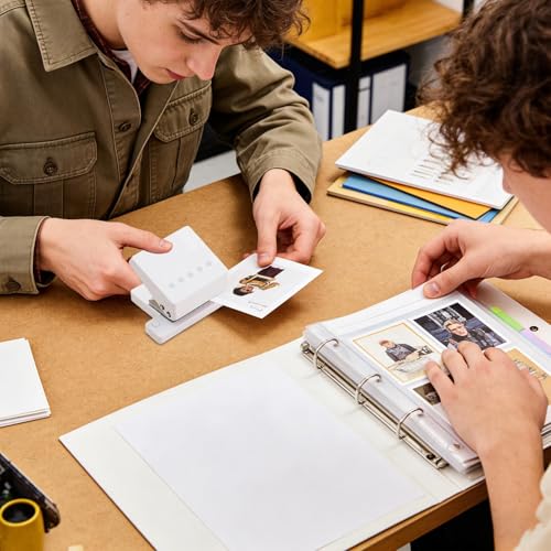 Perforadora para niños con diseño manual antideslizante para scrapbooking escolar 2
