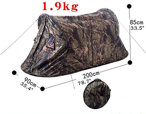 Carpa rápida para 2 personas camuflaje impermeable miniatura 2