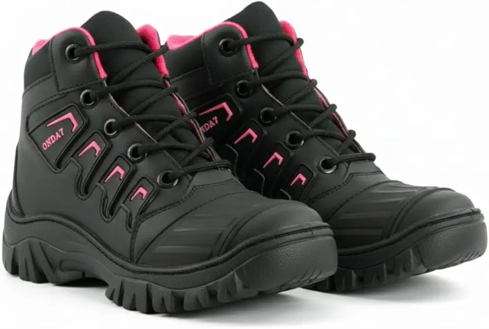 Bota de Trilha Coturno Adventure Onda Cano Médio Blaqueado Antiderrapante