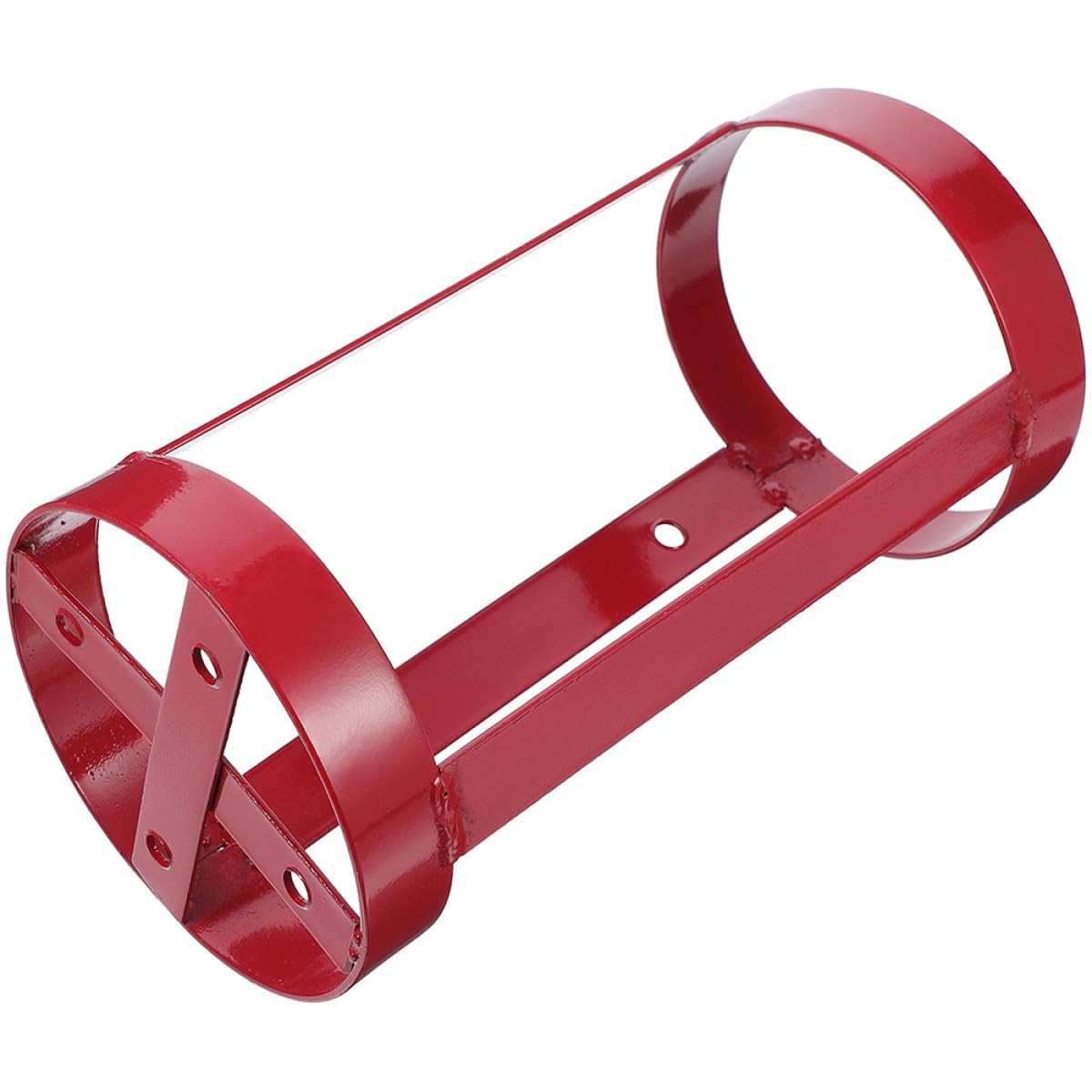 GALPADA Supporto da Parete per Estintore in Acciaio Rosso Robusto e Pratico per Sicurezza Domestica e Hotel, Montaggio Facile e Affidabile