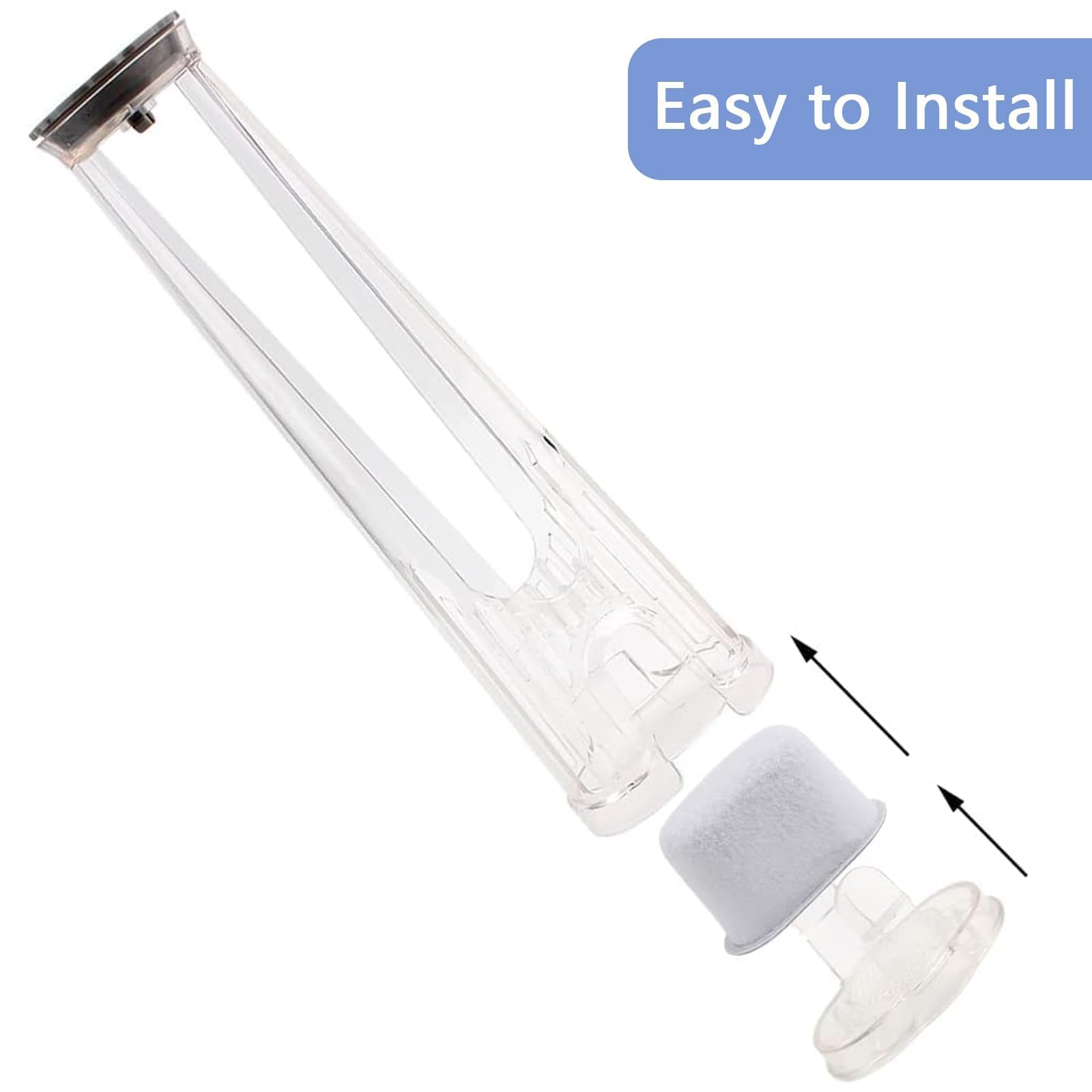 Kit de inicio de repuesto para Keurig 2.0, K-Cup K300/K400/K500, incluye soporte para filtro de agua y 6 filtros de repuesto