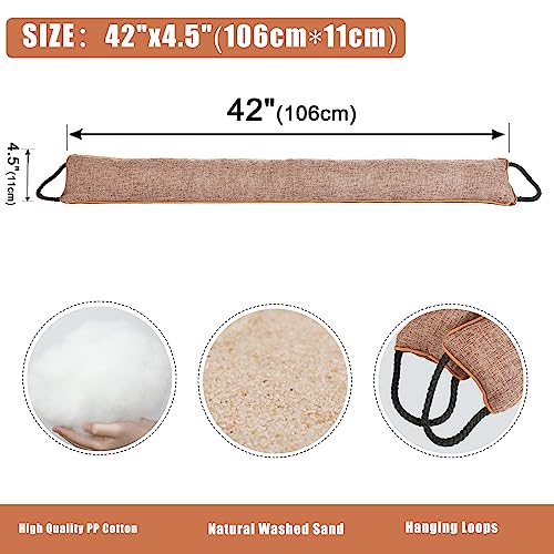 Marwood Under Door Draught Excluder 106cm Wind Stopper for Door & Window - Image 2