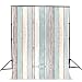 Produktbild AIIKES 5x7FT/1,5Mx2,1M Holzbrett Fotografie Hintergrund Bunt Holz Vinyl Fotografischer Hintergrund Neugeborenes Baby Foto Hintergrund Zum Foto Studio 10-440