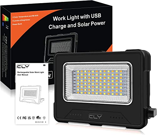 CLV Faro Luce LED Portatile 60W, Faro LED