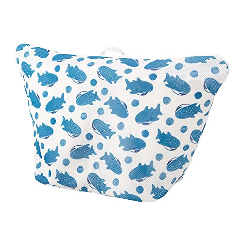 りぶはあと まるごとランドリーネット ファインランドリー ザップ&じんべえさん (全長約65cm) 洗濯機 特大 97705-02 本体:W65xD35xH40cm 外装:W35.5xD24xH6cm