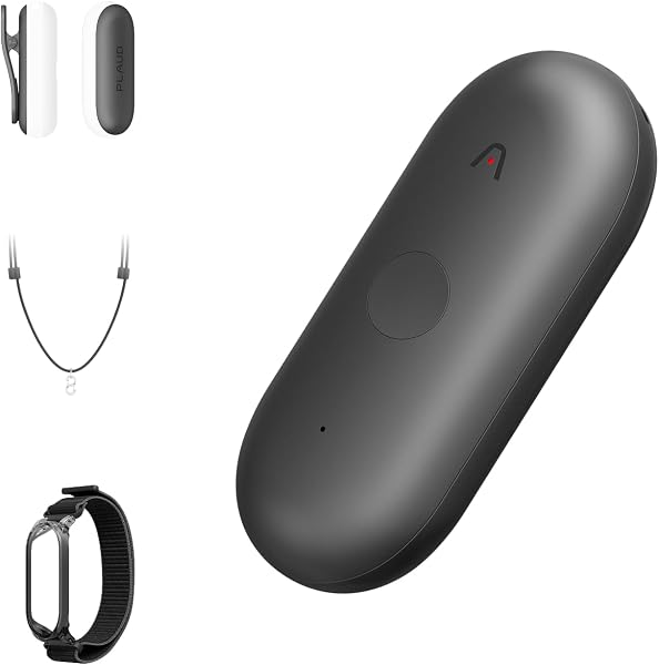 Plaud NotePin S AIボイスレコーダー ウェアラブルAIデバイス 小型 4種類のアクセサリー付属 物理ボタン搭載 ワンタッチ録音 自動文字起こし/要約 自動議事録/メモ生成 Web会議対応 先端AIモデル活用 112言語対応 20時間連続録音 スマートフォン・パソコン連動 64GB ICレコーダー AIノートテイカー 対面会話/オンライン会議/工事現場/商談などの記録 ブラック - 1