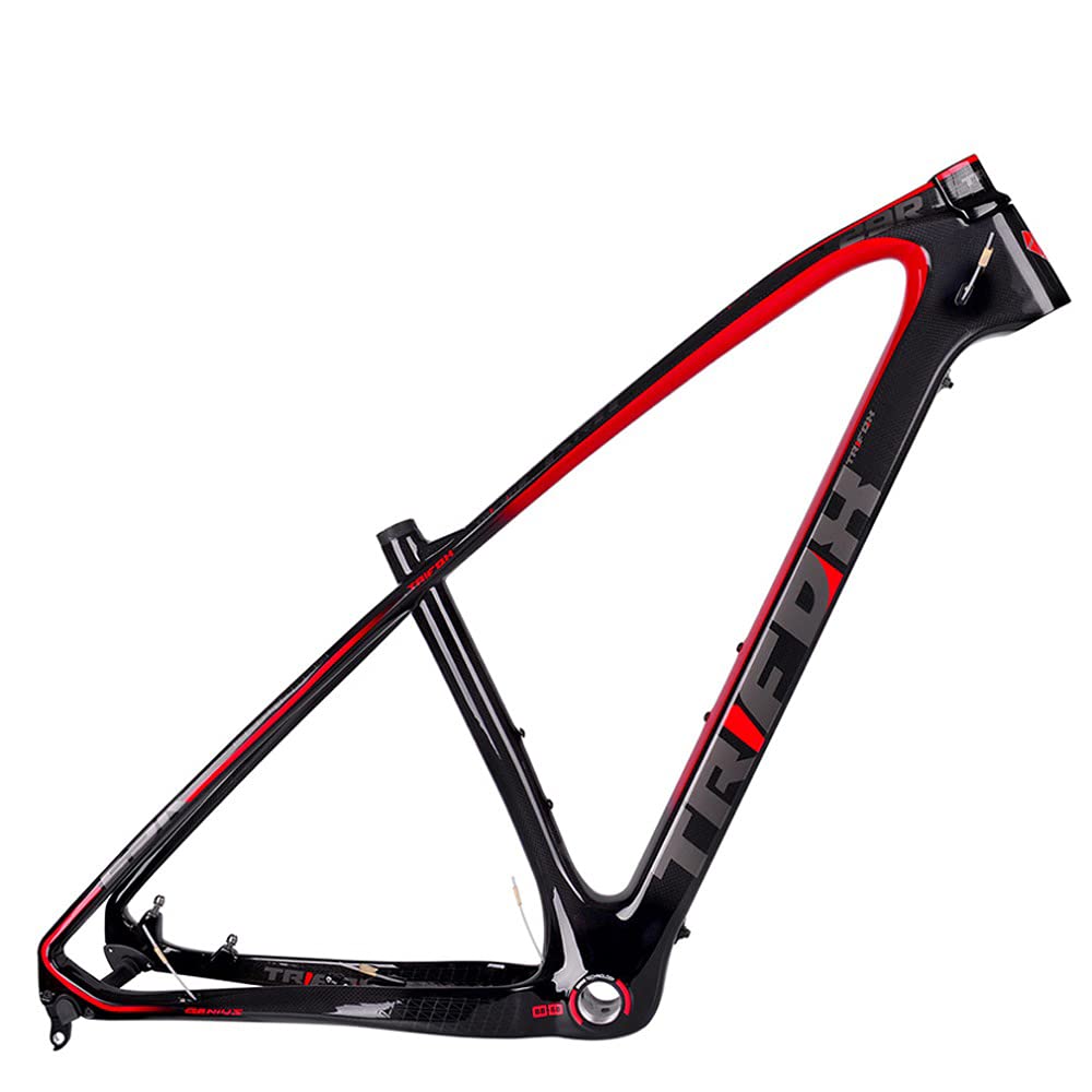 TRIFOX 3K Carbon Fiber Mountain Bike Frame 27.5/29-Inch Glossy