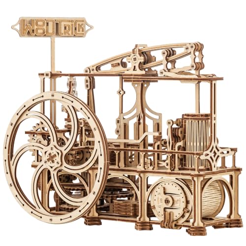 Wood Trick Steam Engine 3D Wooden Puzzle Kit