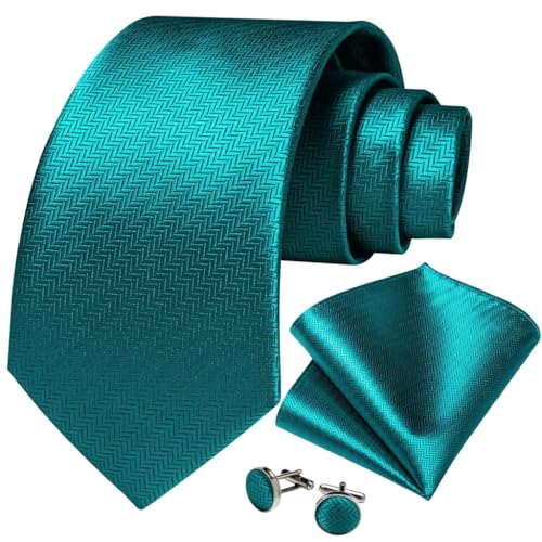 Set de corbata para hombre poliéster boda negocios