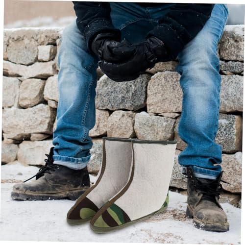 Calcetines térmicos de vellón para el invierno en casa 7