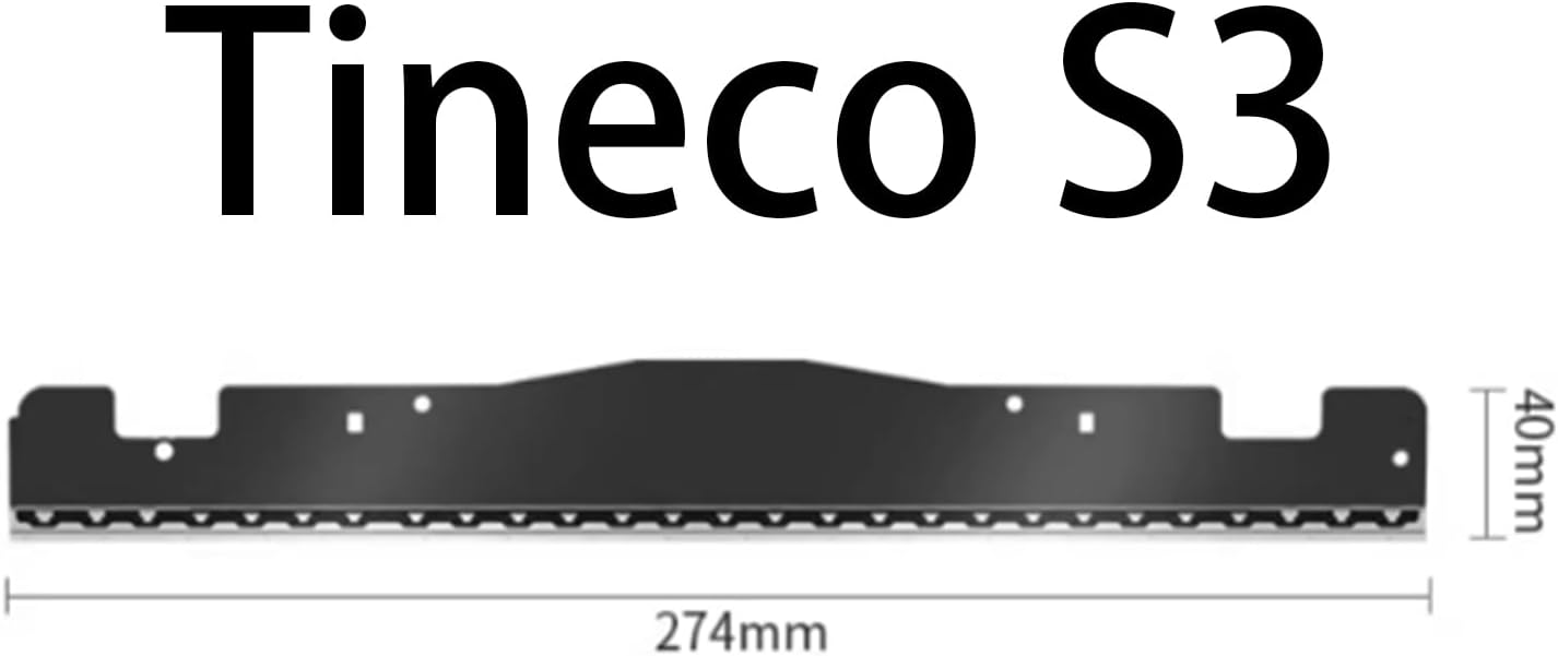 Replacement Wiper Strip Compatible with Tineco Floor ONE S3 /S5 /S5 Combo /S7PRO, Wet and Dry Vacuum Cleaner, Vacuum Cleaner Scraper (2pcs) (Tineco S3)