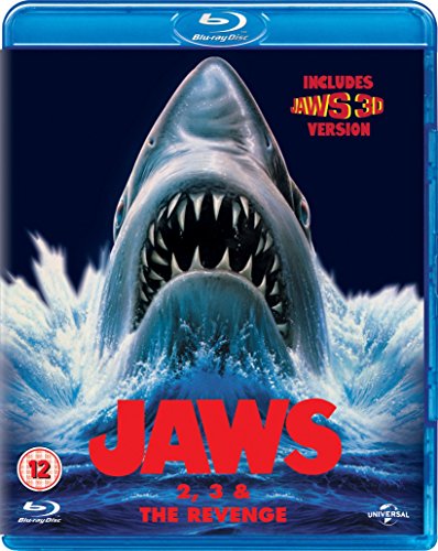 Jaws Box Set (Jaws 2, Jaws 3, Jaws the Revenge) -  Blu-ray