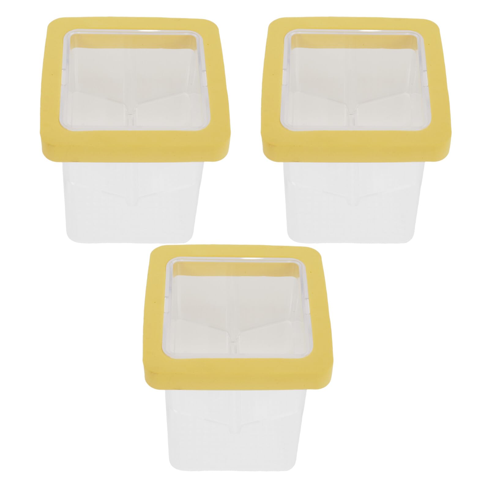 Caja de Cría para Acuario 3 Unidades, Jaula Protectora Flotante de Plástico Transparente Doble Capa, Contenedor de Aislamiento para Peces Pequeños, Camarones y Guppys, Equipo