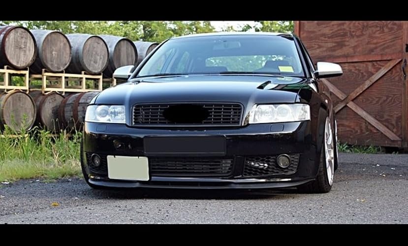 Spoiler lèvre lame inférieure pare-choc avant noir pour A4 S4 B6 8E 00-06 auto