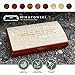Mikutowski Woodworking Personalized Wooden Keepsake Box - Handmade in USA - Wood Art Artisan Trinket Box - Original Engraved Keepsake Box Organizer - A Great Personalized Gift for Your Loved Ones