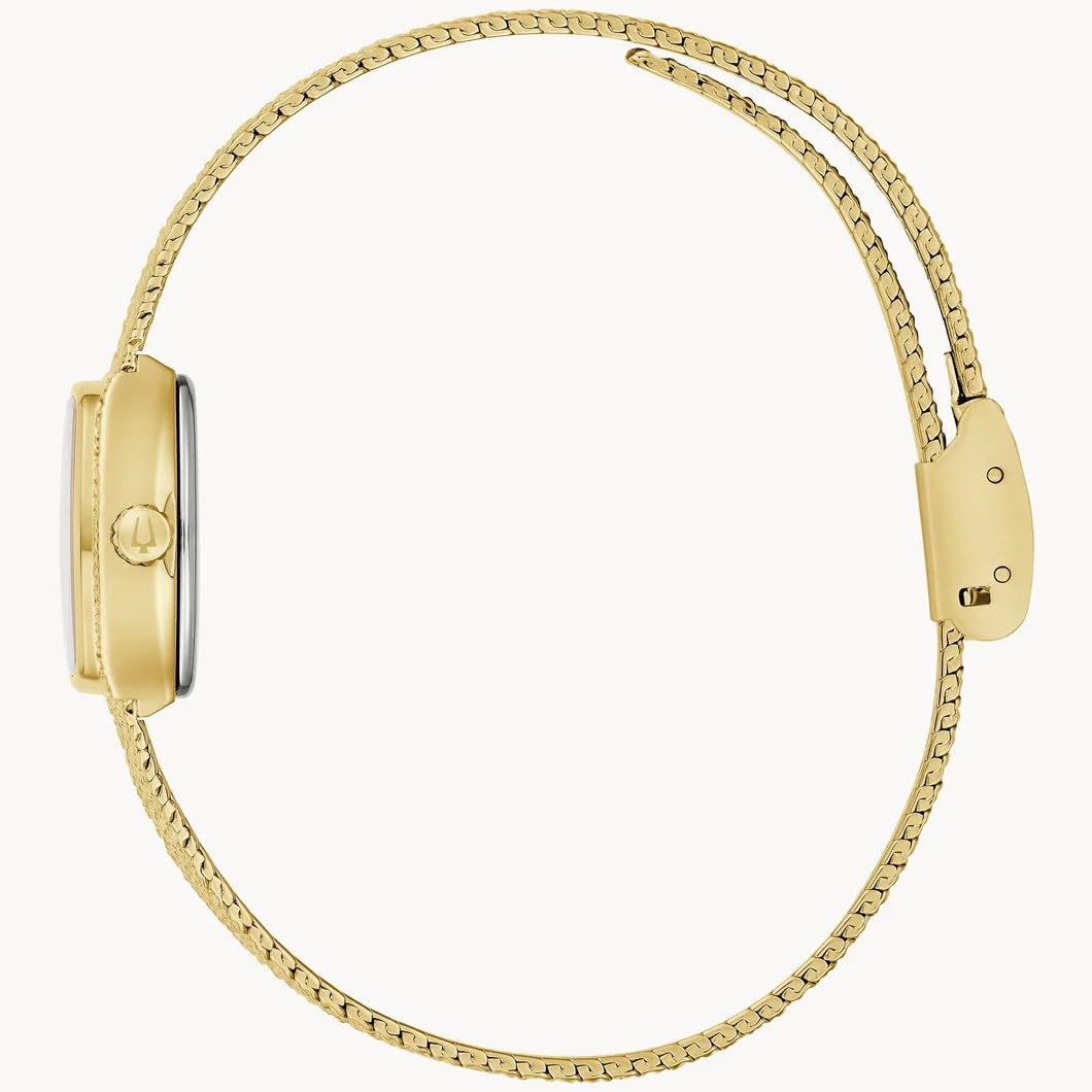 Bulova Damen Analog Quarz Armbanduhr Goddess of Time