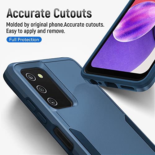 Image of for Samsung Galaxy A03S Case with HD Screen Protector, Blue